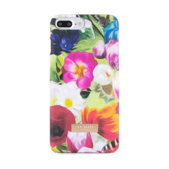 [OPEN BOX] TED BAKER Shell Case for iPhone 8/7/6S/6 Plus - Floral Swirl