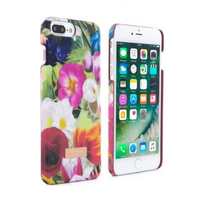 [OPEN BOX] TED BAKER Shell Case for iPhone 8/7/6S/6 Plus - Floral Swirl