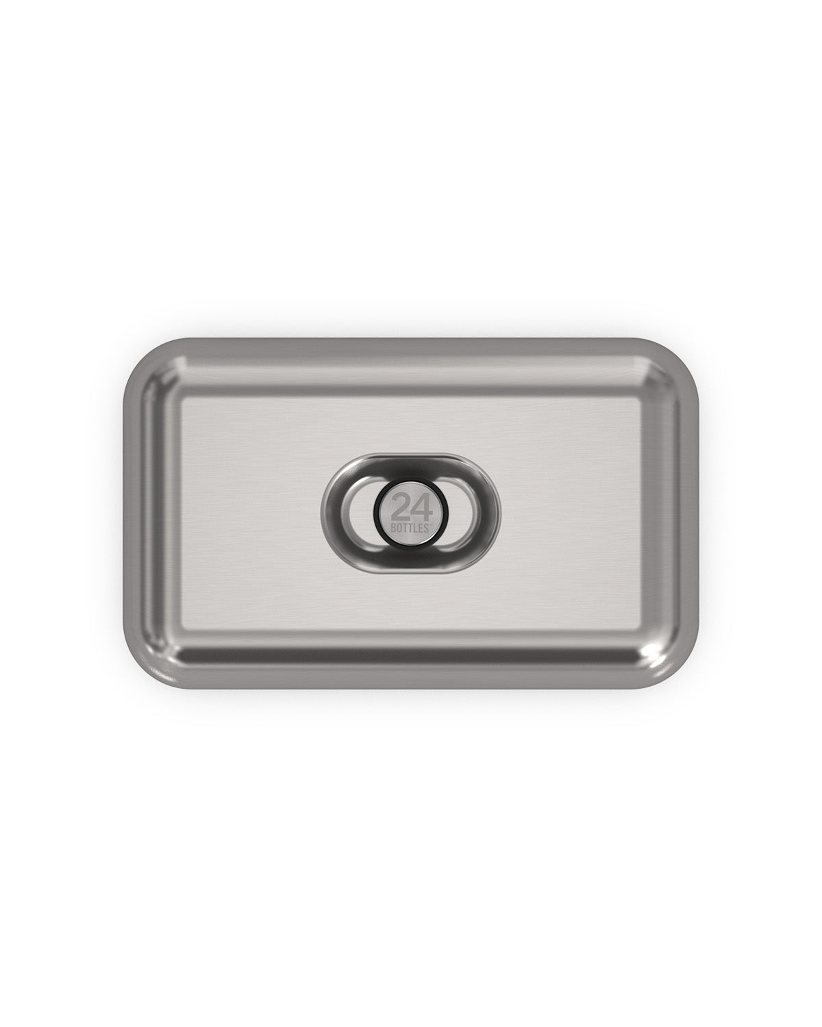 24BOTTLES Microwave &amp; Dishwasher Safe Lunch Box - Brushed - Steel