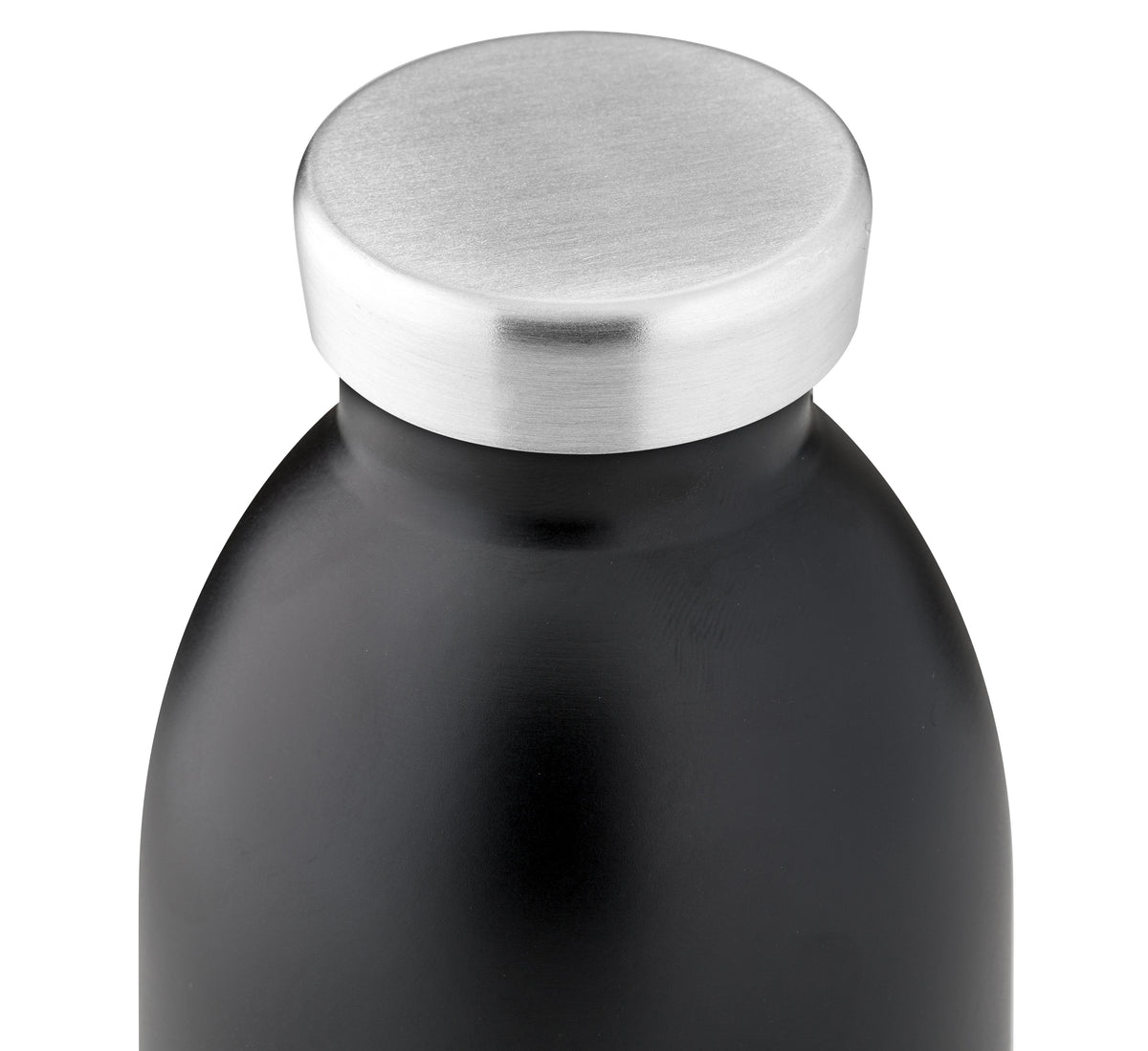 24BOTTLES Clima Double Walled Stainless Steel Water Bottle - 330ml - Stone Tuxedo Black