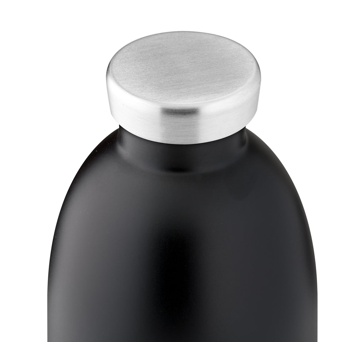 24BOTTLES Clima Double Walled Stainless Steel Water Bottle - 850ml - Stone Tuxedo Black