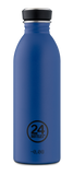 زجاجة مياه 24BOTTLES Urban Lightest المصنوعة من الفولاذ المقاوم للصدأ - سعة 1000 مل - لون أزرق