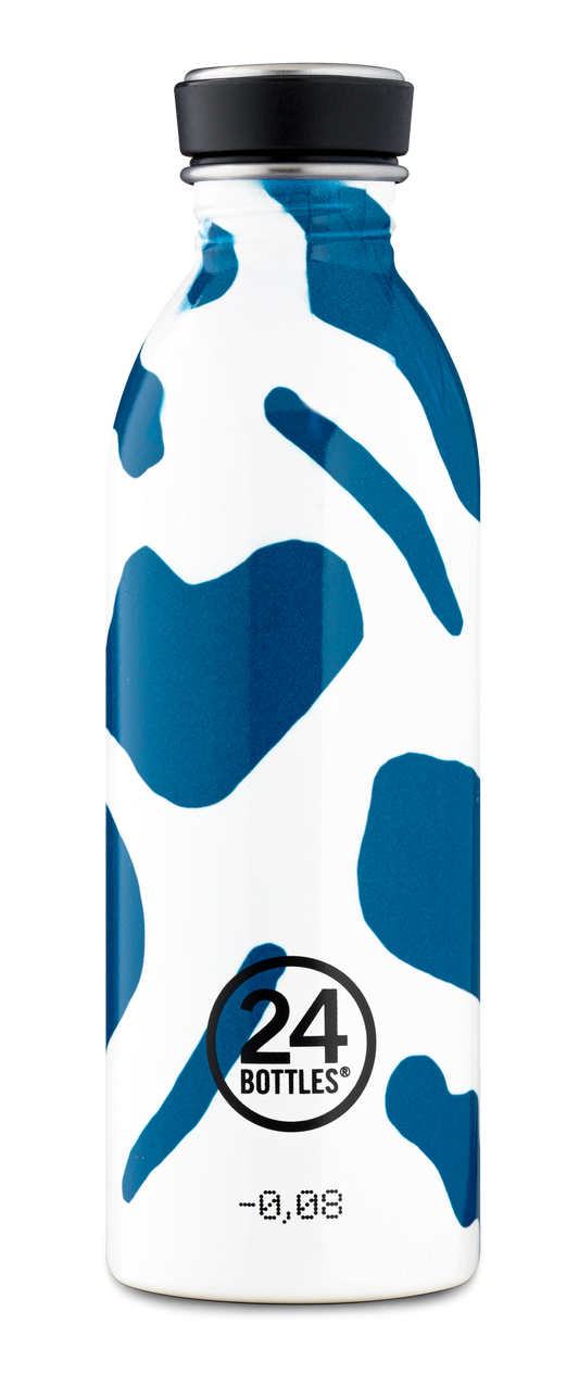 24BOTTLES Urban Lightest Stainless Steel Water Bottle - 500ml - Lake Print