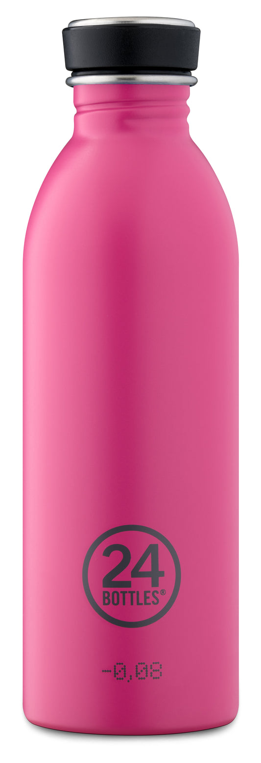 24BOTTLES Urban Lightest Stainless Steel Water Bottle - 500ml - Passion Pink