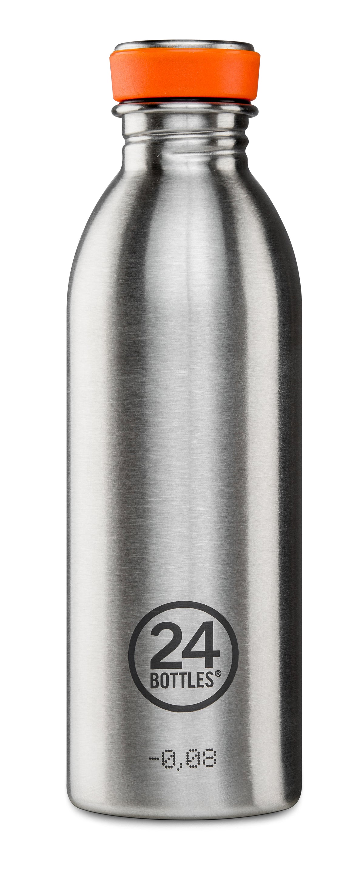 24BOTTLES Urban Lightest Stainless Steel Water Bottle - 500ml - Steel