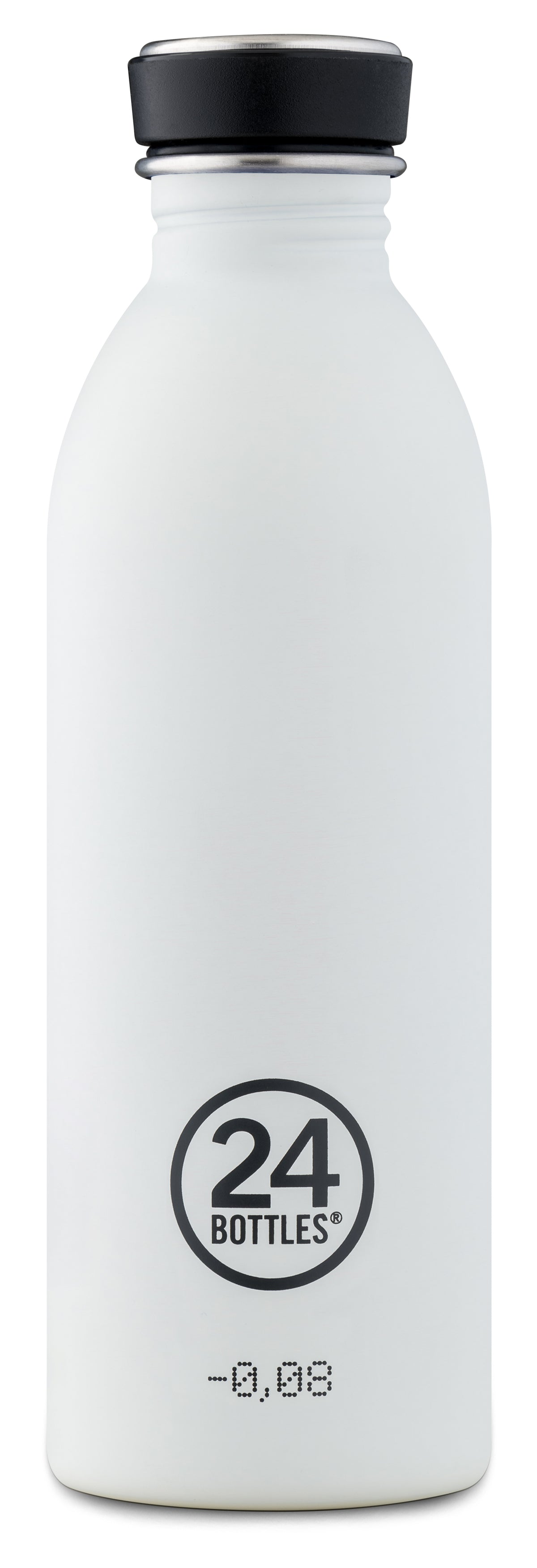 24BOTTLES Urban Lightest Stainless Steel Water Bottle - 500ml - Ice White
