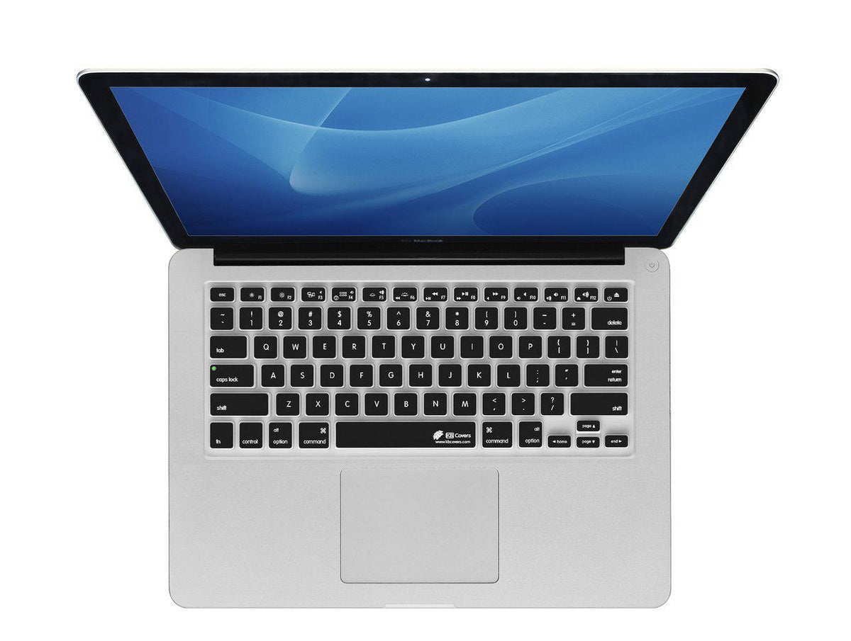 KBCOVERS Keyboard Cover for MacBook Air 13-Inch 2018 - Black