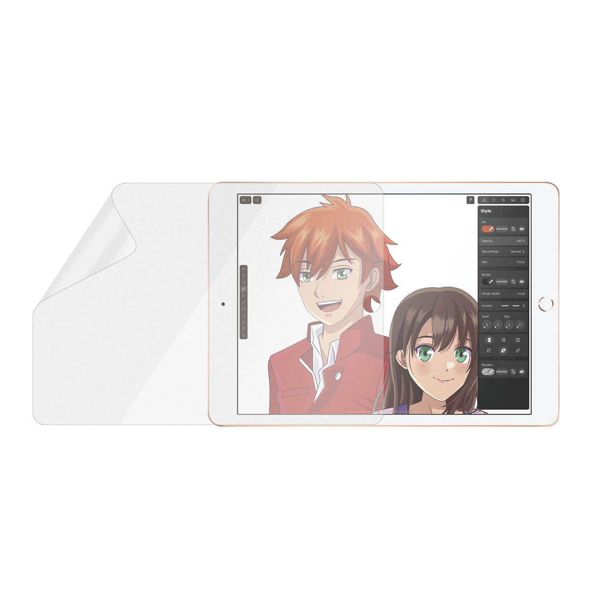 PANZERGLASS iPad 10.2'' GraphicPaper - Screen Protection for iPad 7th/8th Gen - Clear