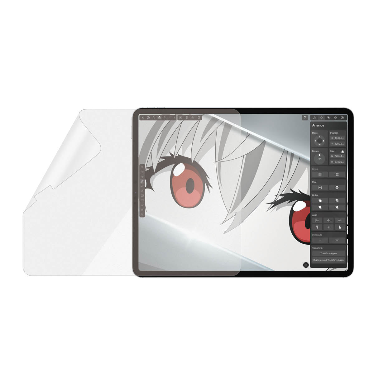 PANZERGLASS Apple iPad Pro 12.9&quot; (2018/2020) Graphic Paper Screen Protection - Clear