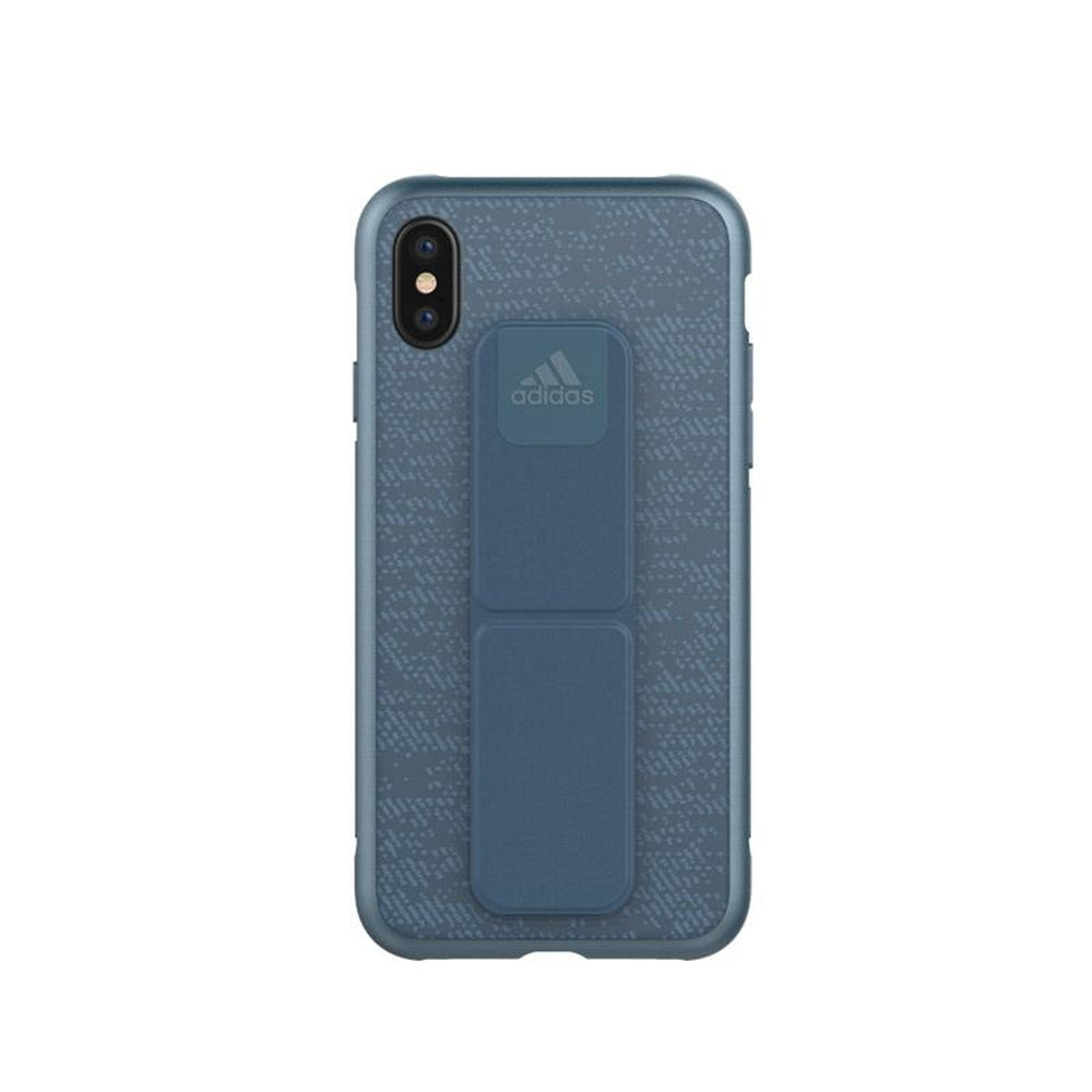 OPEN BOX ADIDAS Grip Case for iPhone XS X Mystery Blue DXB.NET