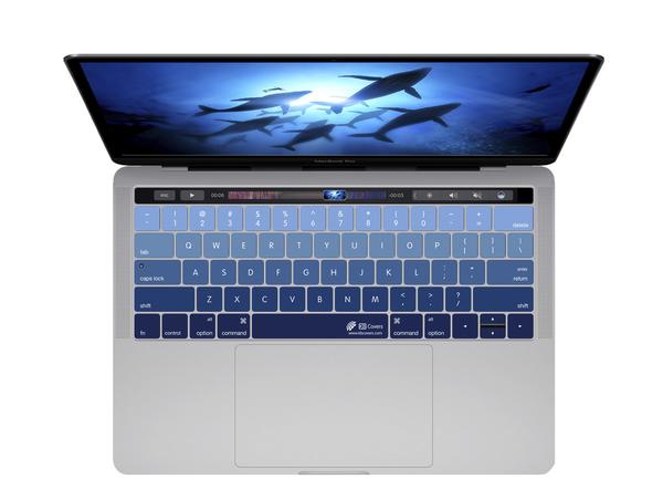 KBCOVERS Keyboard Cover for MacBook Pro 13 with Touch Bar - Deep Blue