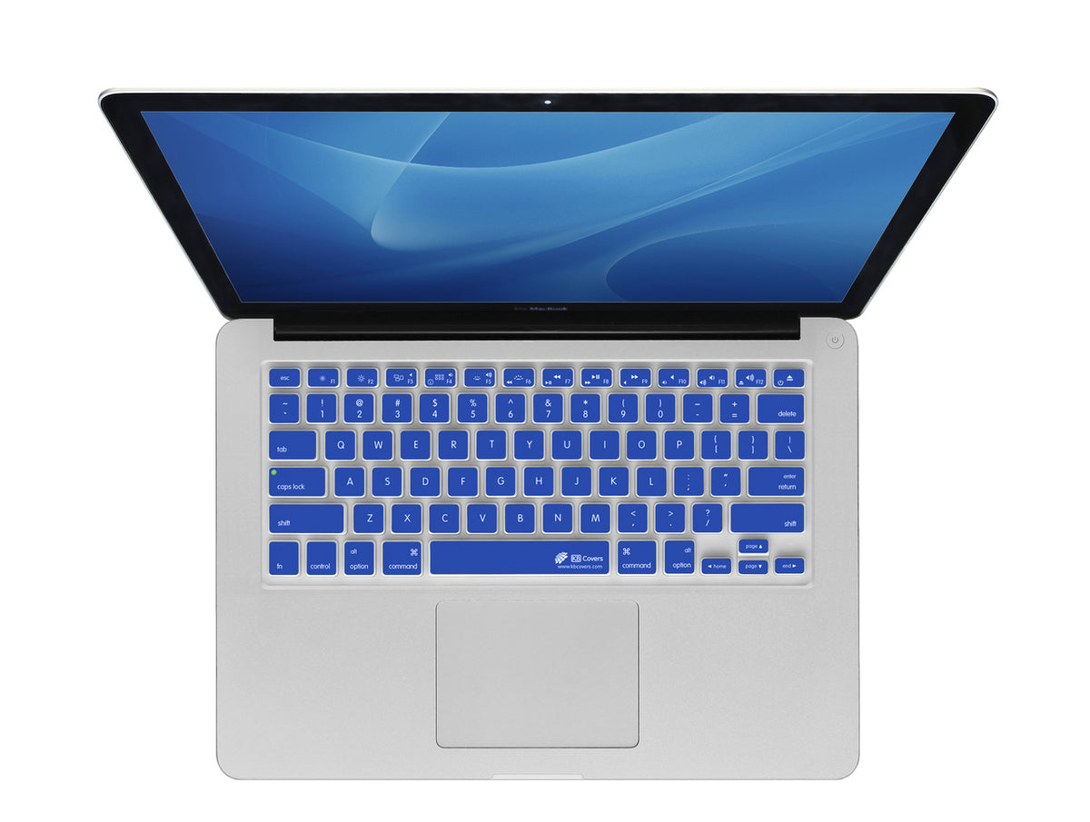 KBCOVERS Keyboard Cover for MacBook Air 13-Inch 2018 - Dark Blue