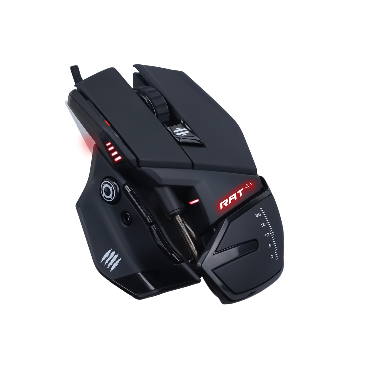 MADCATZ R.A.T 4 Plus - Optical Gaming Mouse - Black