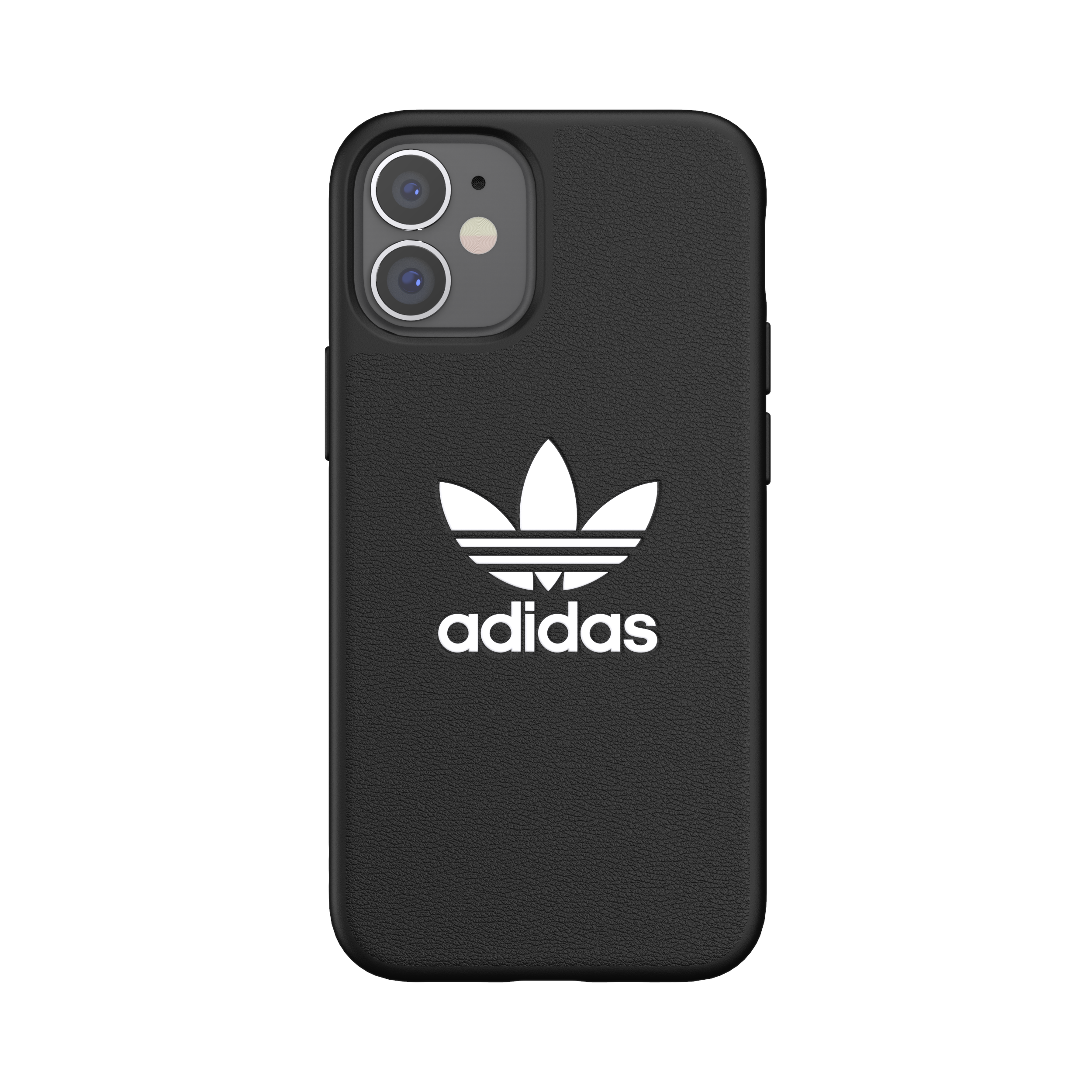 ADIDAS iPhone 12 Mini - Moulded Basic Case - Black/White