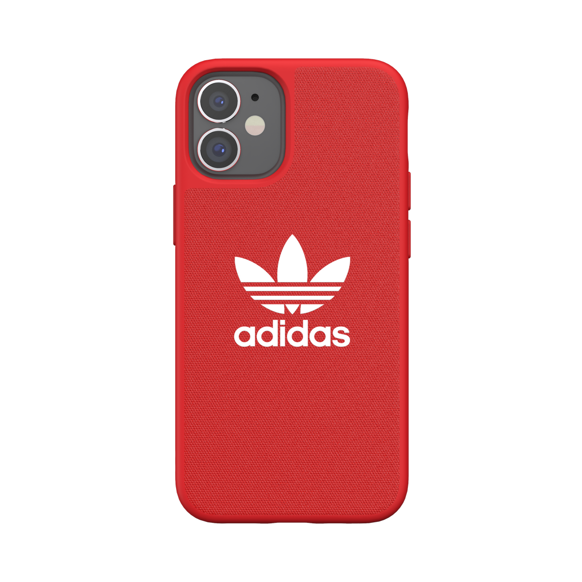 ADIDAS iPhone 12 Mini - Moulded Canvas Case - Scarlet