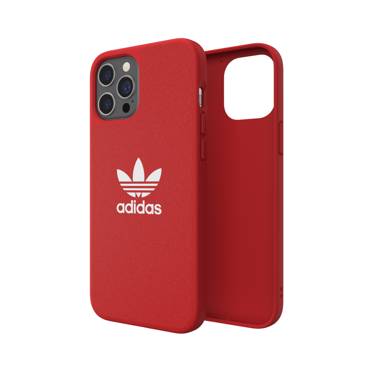 ADIDAS iPhone 12 Pro Max - Moulded Canvas Case - Scarlet