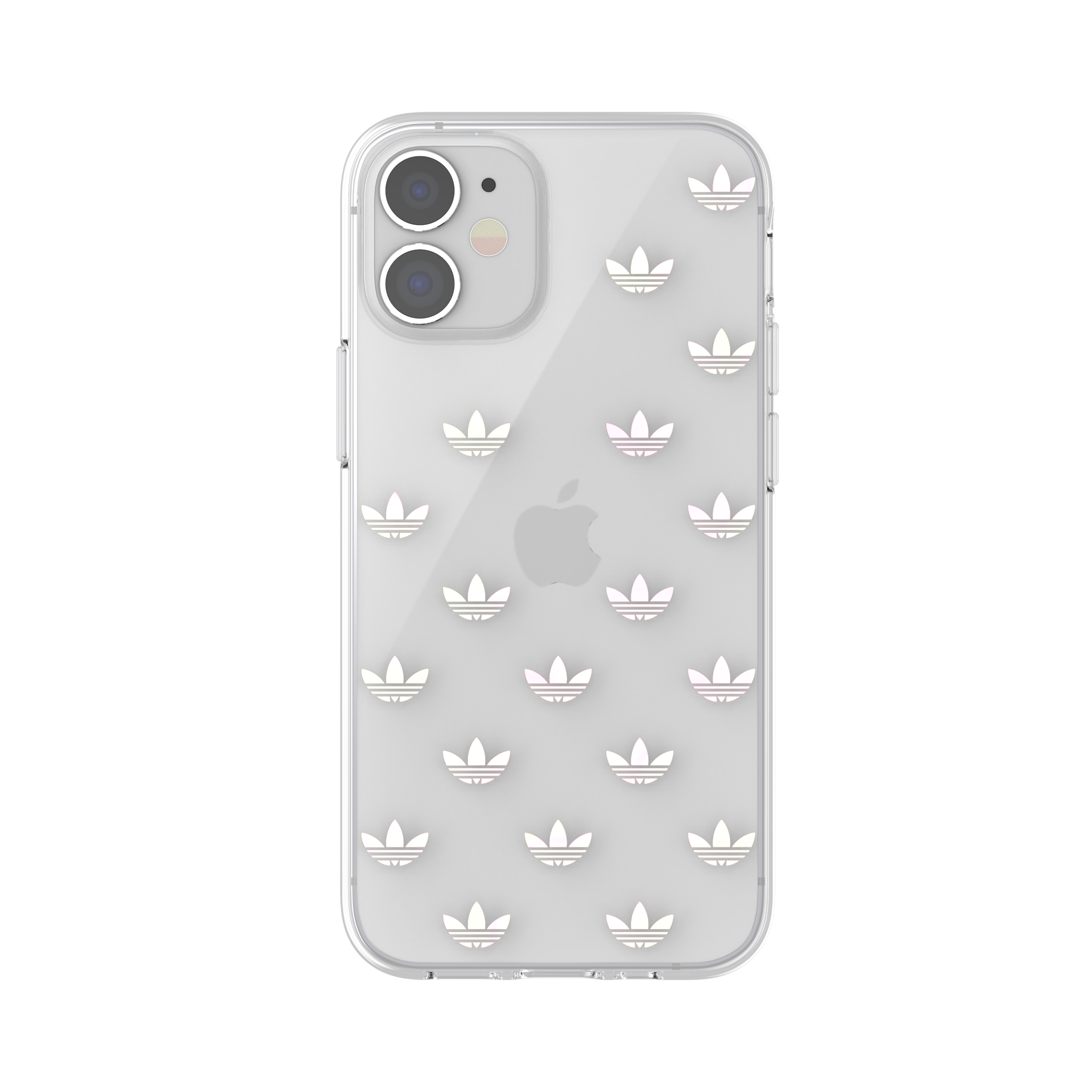 ADIDAS iPhone 12 Mini - Snap Entry Clear Case - Holographic