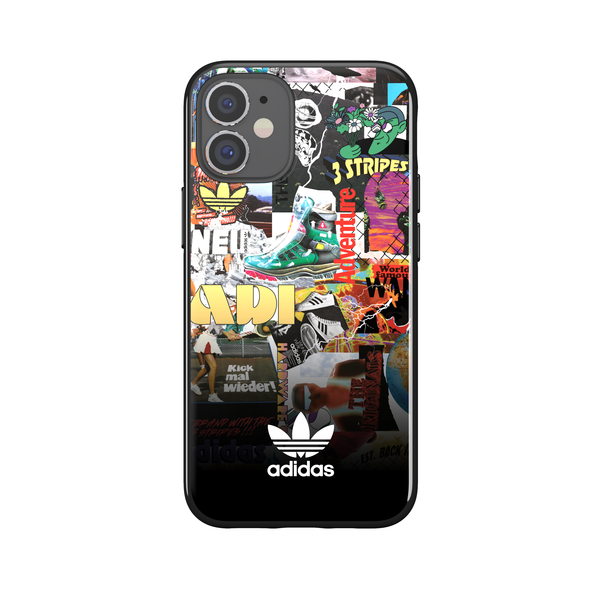 ADIDAS iPhone 12 Mini - Snap Graphic Case - Colourful
