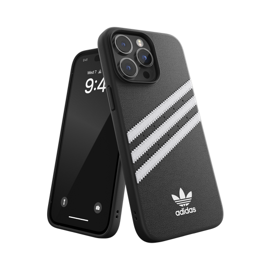 ADIDAS iPhone 14 Pro Max - Moulded Case - White/Black