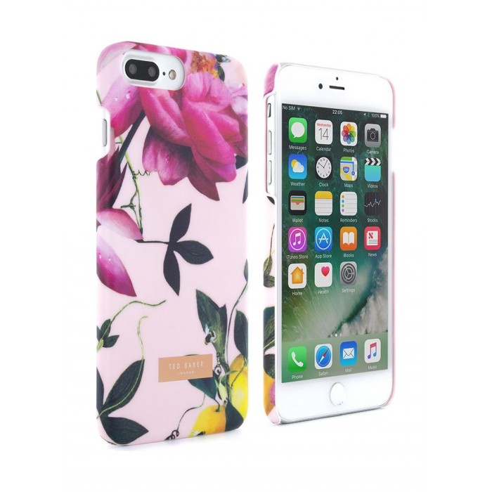 [OPEN BOX] TED BAKER Shell Citrus Bloom Case for iPhone 8/7/6S/6 Plus - Nude