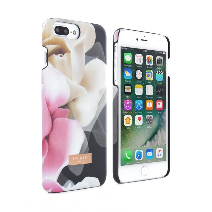 [OPEN BOX] TED BAKER Annotei Porcelain Rose Black Case for iPhone 8/7/6S/6 Plus