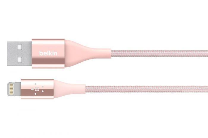 [OPEN BOX] BELKIN Ironman Kevlar Enforced 1.2 m Lightning Cable Rose Gold