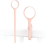 جهاز مراقبة الأطفال بالفيديو عالي الدقة بتقنية الواي فاي من لوليبوب - مجموعة ملحقات خارجية قابلة للتبديل 30 سم - لون حلوى القطن