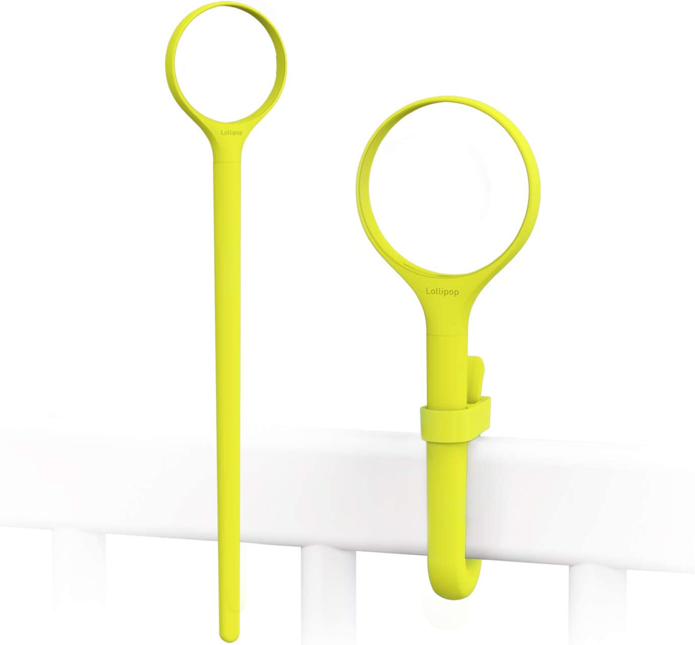 جهاز مراقبة الأطفال بالفيديو عالي الدقة بتقنية الواي فاي من لوليبوب - مجموعة ملحقات خارجية قابلة للتبديل 30 سم - أخضر فستقي