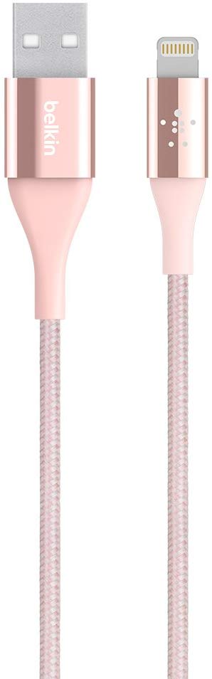 BELKIN Ironman Kevlar Enforced 1.2 m Lightning Cable Rose Gold