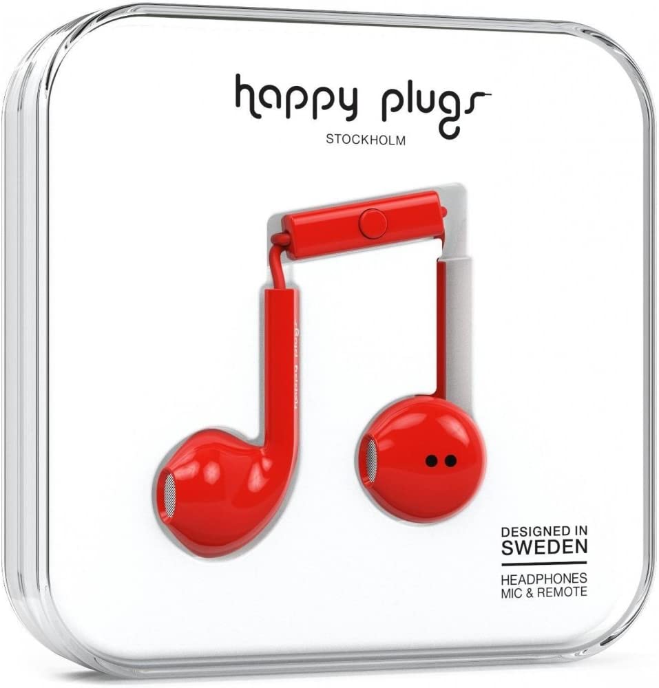HAPPY PLUGS Earbud Plus Red
