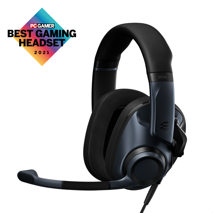EPOS H6PRO Closed Acoustic Gaming Headset - Black
