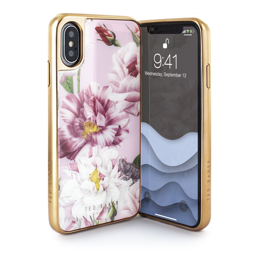 [OPEN BOX] TED BAKER Glass Inlay - Iguazu For iPhone XS/X