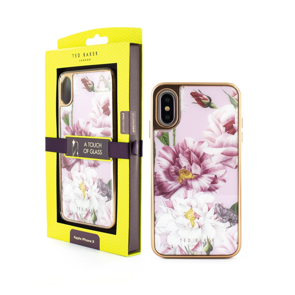 [OPEN BOX] TED BAKER Glass Inlay - Iguazu For iPhone XS/X