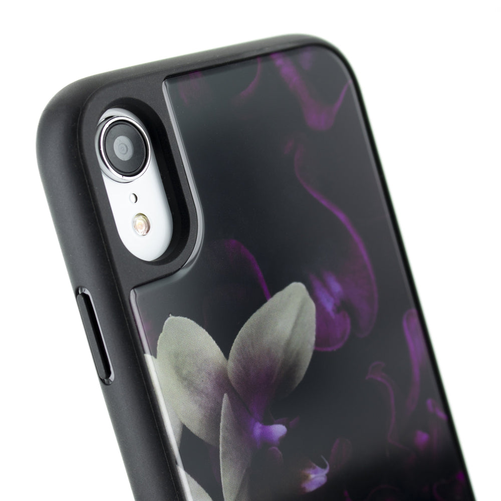 [OPEN BOX] TED BAKER Glass Inlay - Splendour Black For iPhone XR
