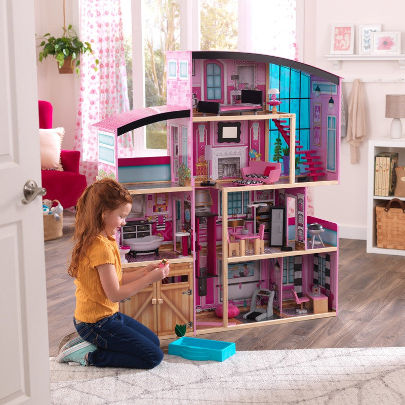 Kidkraft Magical Dreams Castle Dollhouse with EZ Kraft Assembly