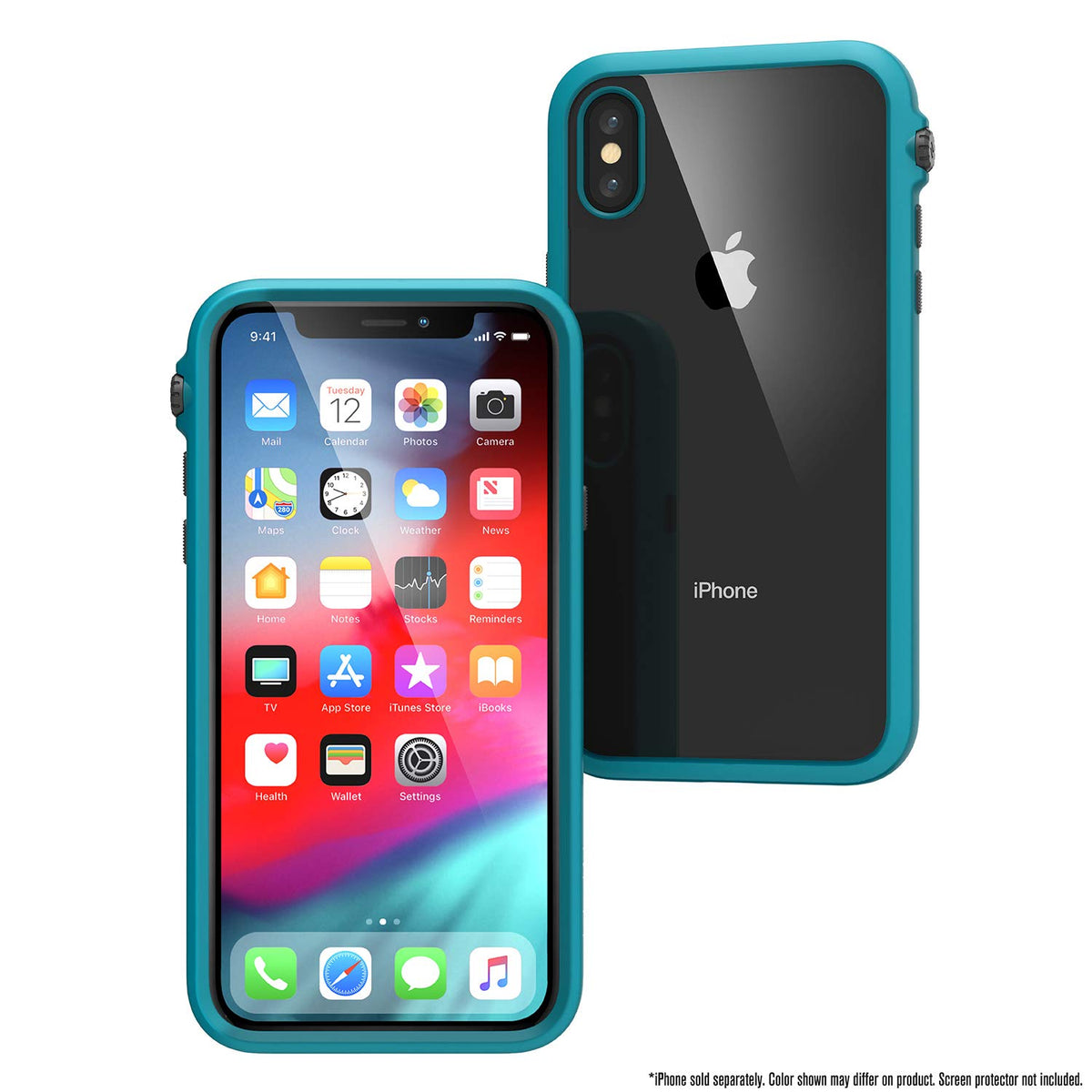 CATALYST Impact Protection Case for iPhone XS/X - Teal