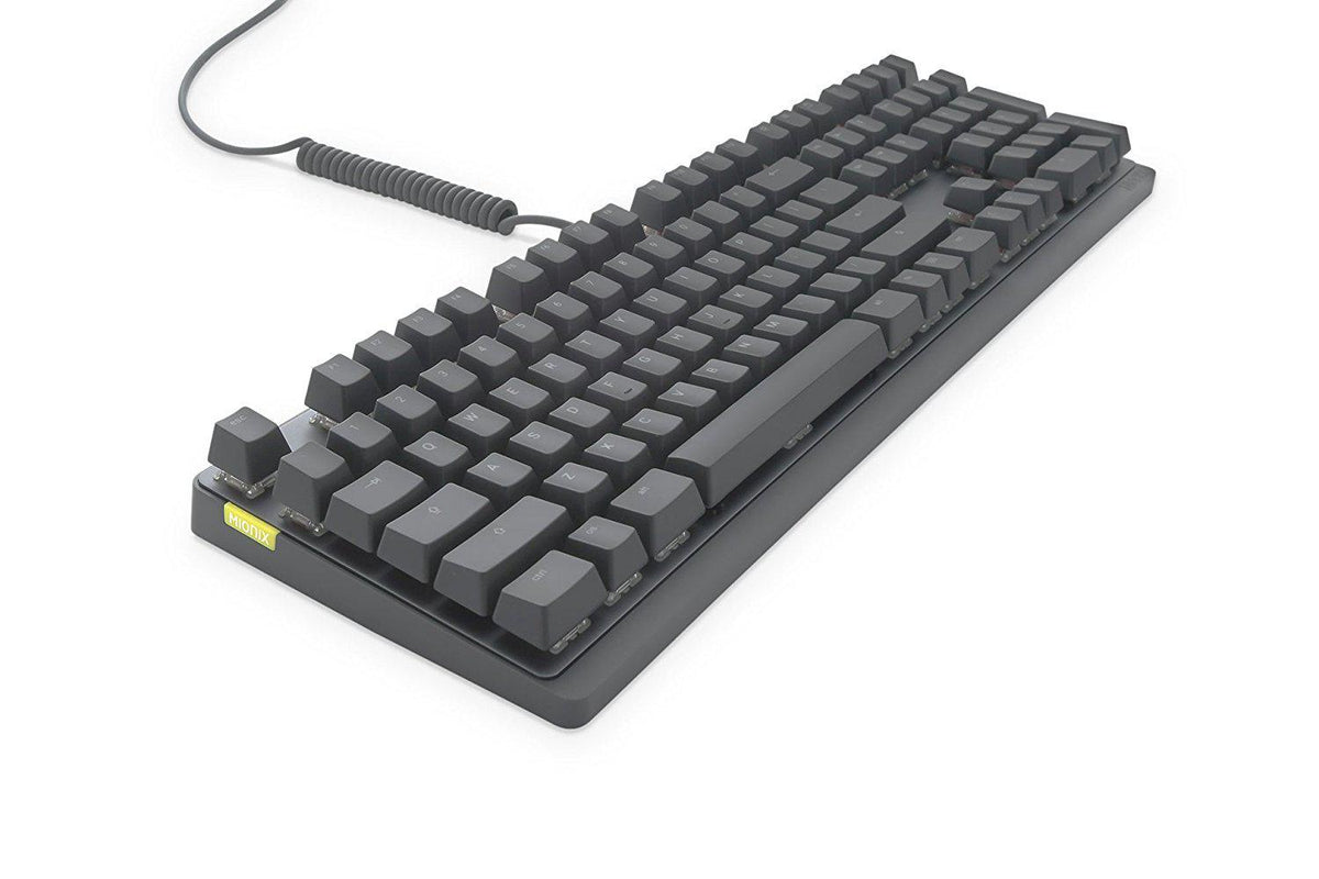 [OPEN BOX] MIONIX Wei Mechanical Keyboard US layout - PC and macOS  - RGB backlight (Black/Gray)