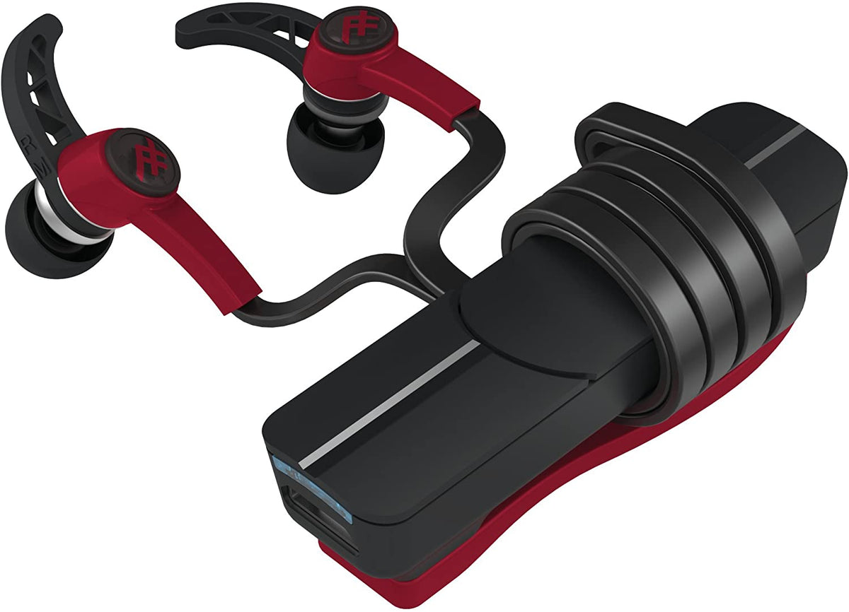 [OPEN BOX] IFROGZ Audio Summit Wireless Bluetooth Earbuds - Red