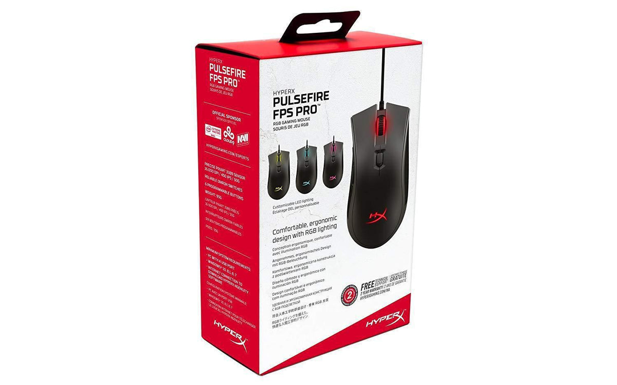 [OPEN BOX] HYPER-X Pulsefire FPS Pro Gaming Mouse