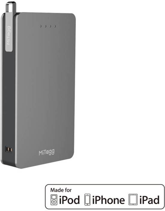 NUDOCK PORTABLE BATTERY SPACE GREY