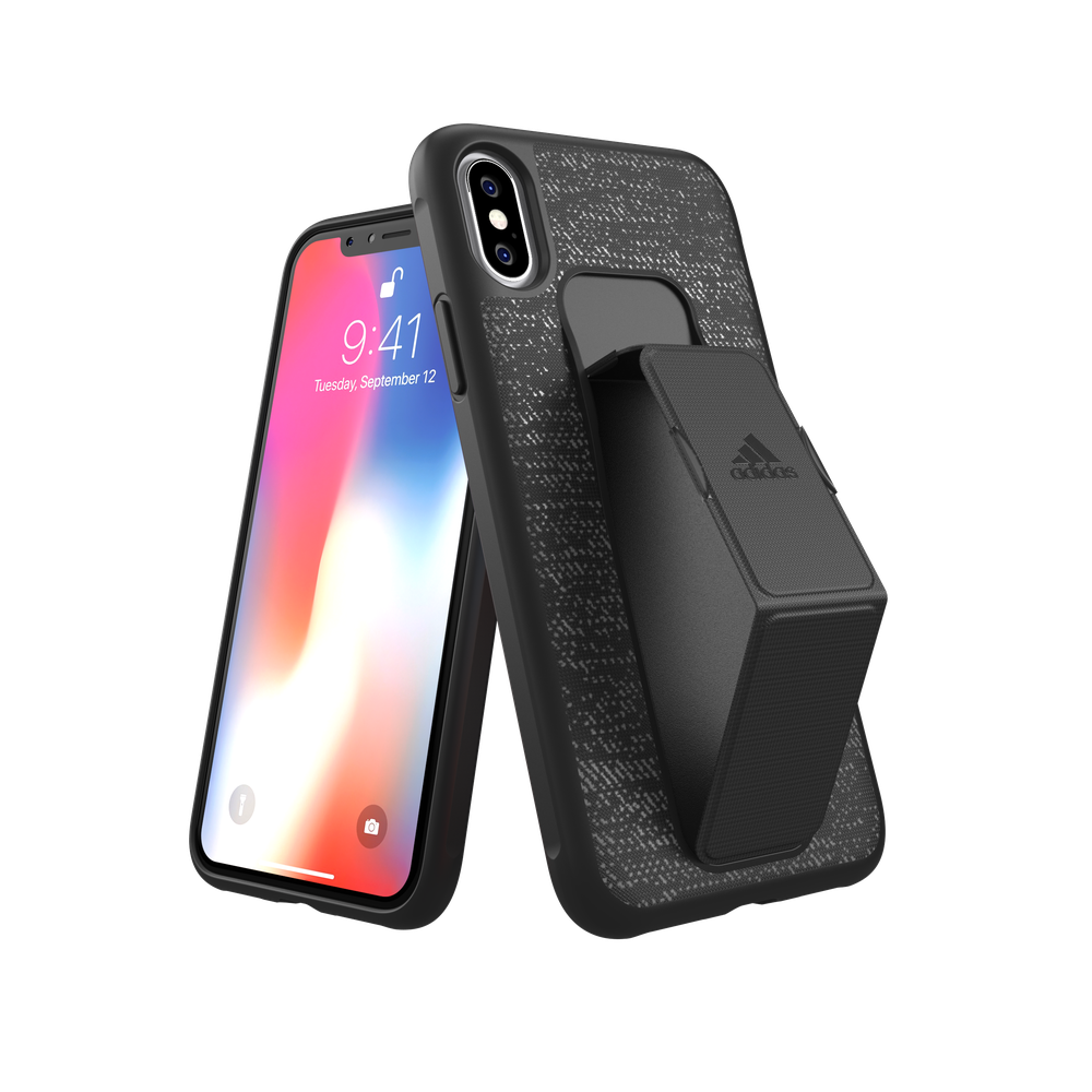 [OPEN BOX] ADIDAS Grip Case for iPhone XS/X - Black