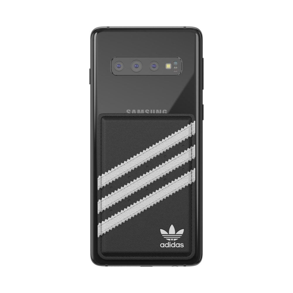 ADIDAS Originals Phone Pocket Universal Wallet Card Holder Black Whi DXB.NET