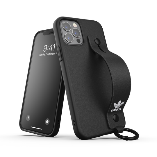 ADIDAS iPhone 13 Pro Max - Hand Strap Case - Black