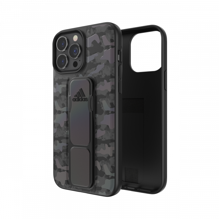 ADIDAS iPhone 13 Pro Max - Camo Grip Case - Black