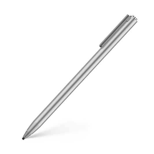 قلم ADONIT Dash 4 True Universal Dual Stylus، قلم مضاد لراحة اليد - فضي 