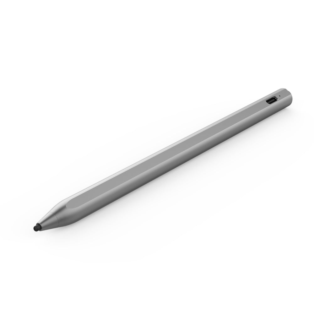 ADONIT Neo Duo Stylus - Dual-Mode For iPhone &amp; iPad - Magnetically Attachable - Silver