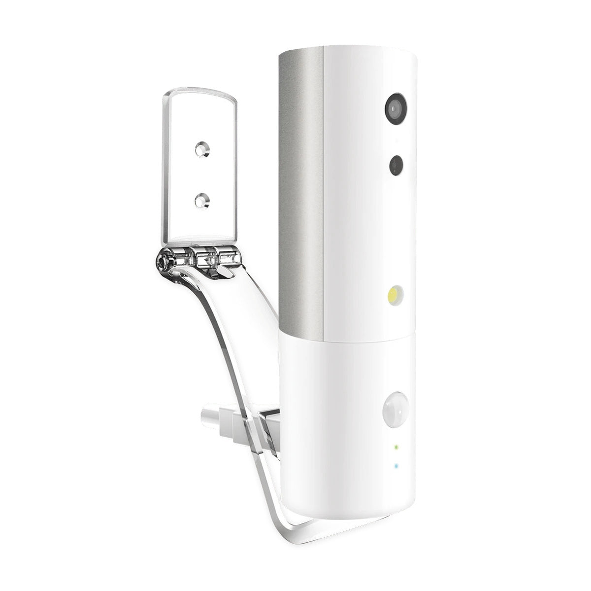 AMARYLLO Hermes Biometric Auto Tracking Portable HD Security Camera - White