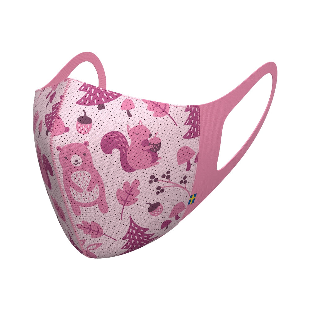 AIRINUM Kids Lite Air Mask - Wild Pink - Small