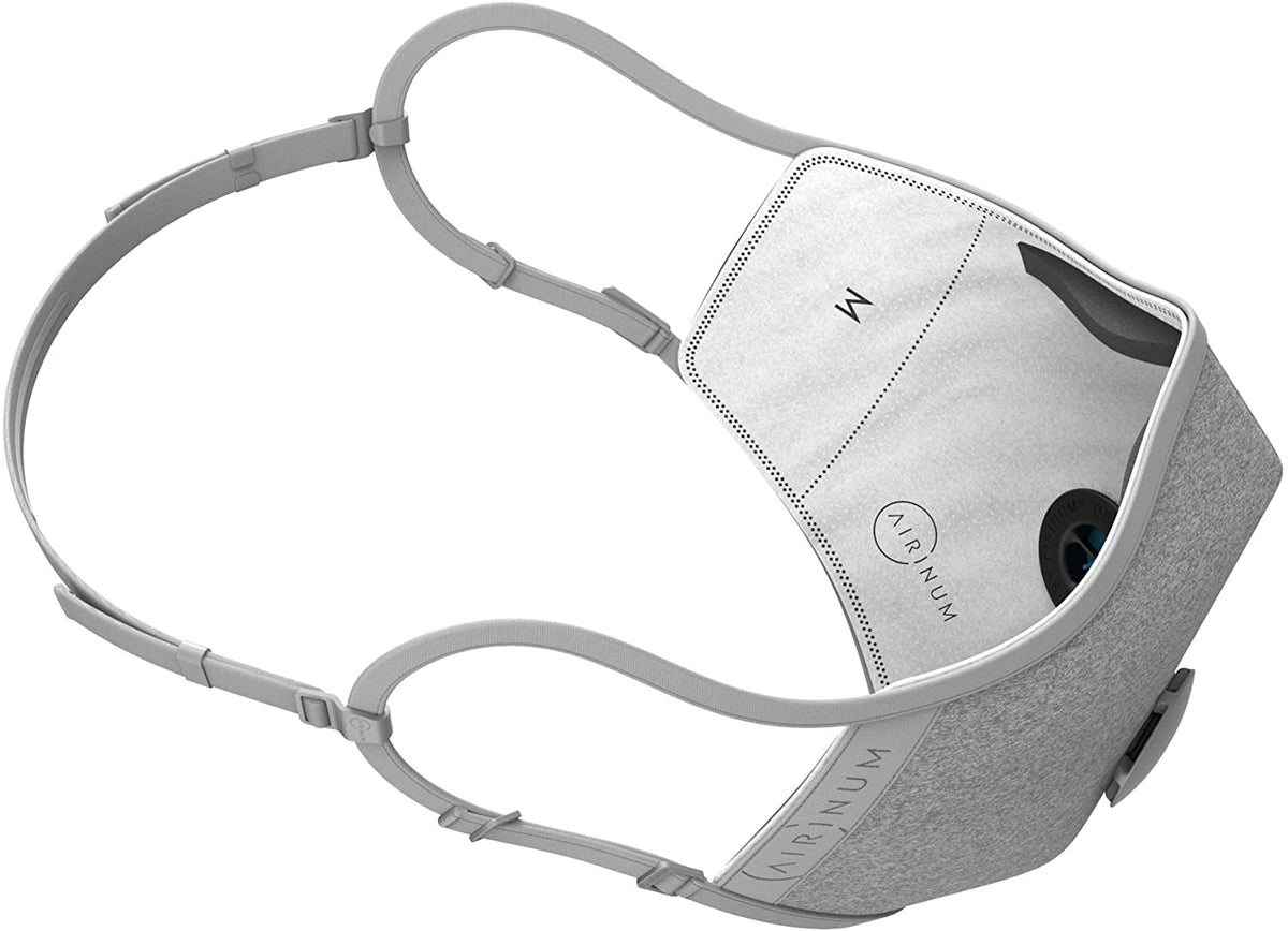 AIRINUM Classic Urban Air Mask 2.0 Large - Quartz Grey