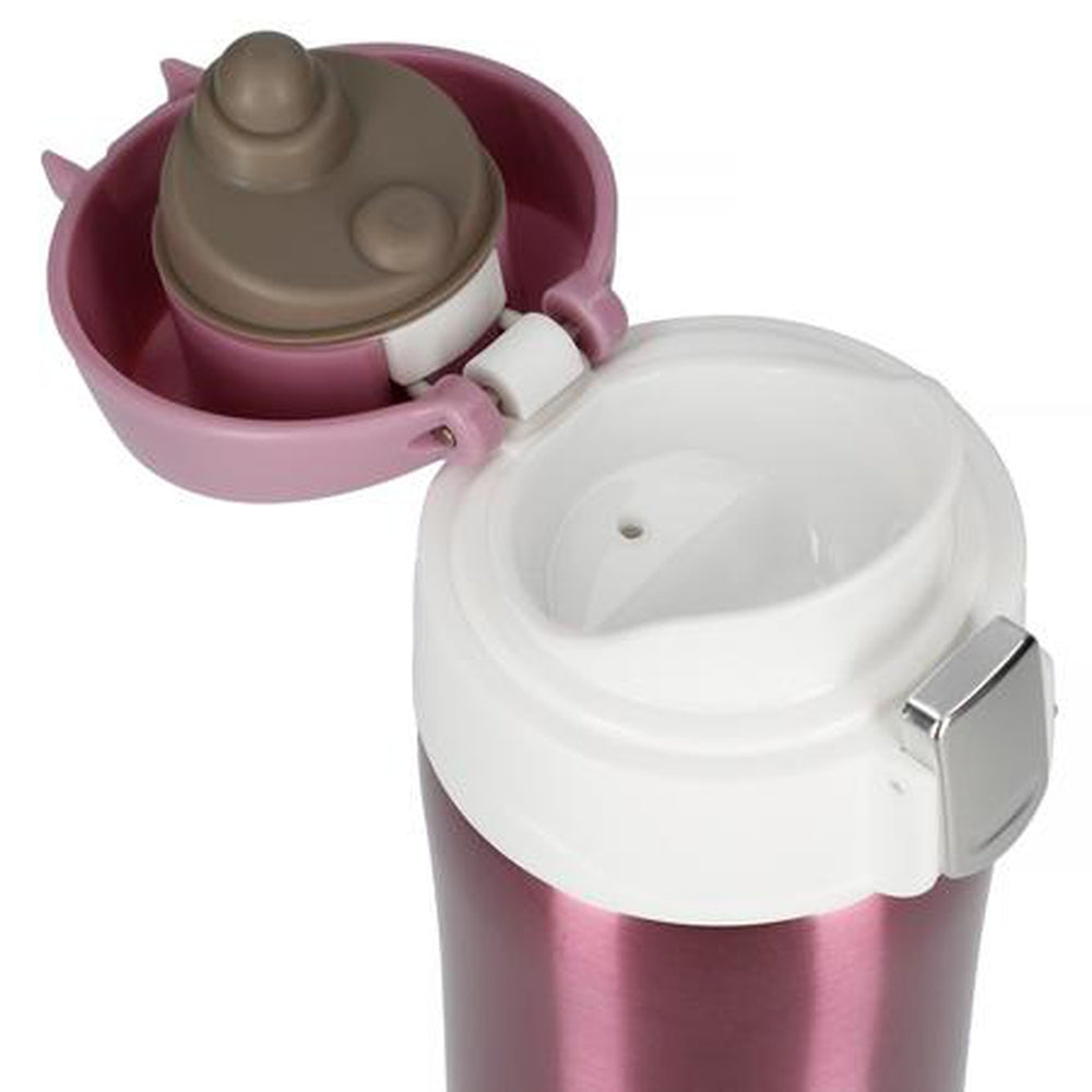 ASOBU Diva Insulated Vacuum Beverage Thermos Container - Pink White